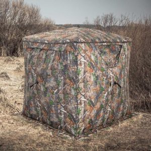 2-3 Person Hunting Blind Portable Pop Up Ground Tent with Carry Bag and Storage Pocket  |   Tents Camping Tents