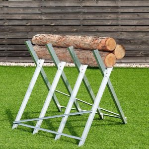 220 lbs Heavy Duty Portable Foldable Steel Sawhorse  |   Garden Tools Garden Garden Tools