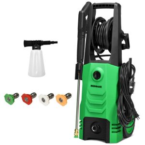 3500PSI Electric High Power Pressure Washer for Car Fence Patio Garden Cleaning Green |   Garden Tools Garden Garden Tools