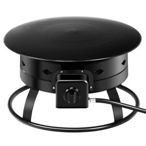 58,000BTU Firebowl Outdoor Portable Propane Gas Fire Pit with Cover and Carry Kit Black |   Fire Pits Fire Pits Black