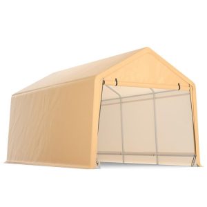 9 x 17 Feet Heavy Duty Carport Canopy Yellow |   Carports Carports Carports