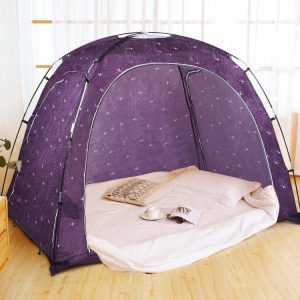 Bed Indoor Privacy Play Tent on Bed with Bag  Starlight |   Tents Camping Starlight