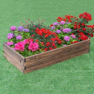 Elevated Wooden Garden Planter Box Bed Kit  |   Raised Garden Beds Garden Raised Garden Beds