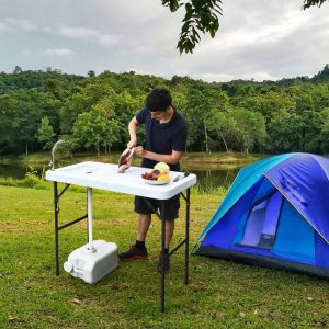 Folding Portable Fish Cleaning Cutting Table  |   Camping Furniture Camping Camping Furniture