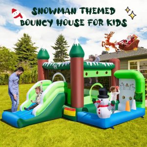 Inflatable Christmas Bouncy House with 735w Blower  |   Bounce House Bounce House Bounce House