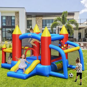 Inflatable Soccer Goal Ball Pit Bounce House Without Blower  |   Bounce House Bounce House Bounce House