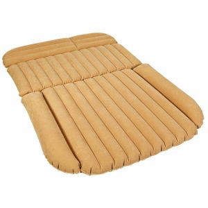 Inflatable SUV Air Backseat Mattress Travel Pad with Pump Camping Camel |   Air Mattresses & Sleeping Bags Air Mattresses & Sleeping Bags