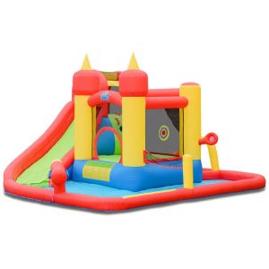 Inflatable Water Slide Jumper Bounce House with Ocean Ball without Blower  |   Bounce House Bounce House Bounce House