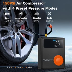 Jump Starter with Air Compressor 2000A 12V Car Battery with 150PSI Digital Tire Inflator  |   Garages Garages Garages