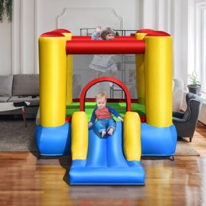 Kids Inflatable Bounce House with Slide and 480W blower  |   Bounce House Bounce House Bounce House