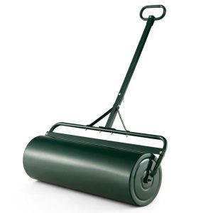 Metal Lawn Roller with Detachable Gripping Handle Green |   Garden Tools Garden Garden Tools