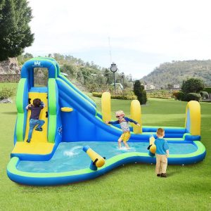 Multifunctional Inflatable Water Bounce with 735W Blower  |   Bounce House Bounce House Bounce House