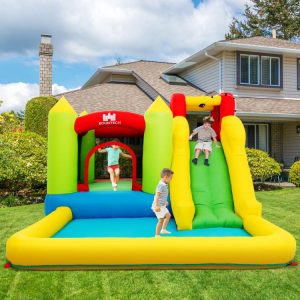 Outdoor Inflatable Bounce House with 480 W Blower  |   Bounce House Bounce House Bounce House