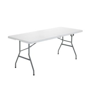 Portable Folding Camping Table with Carrying Handle for Picnic White |   Camping Furniture Camping Camping Furniture