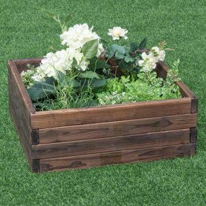 Square Raised Garden Bed Flower Vegetables Seeds Planter  |   Raised Garden Beds Garden Raised Garden Beds