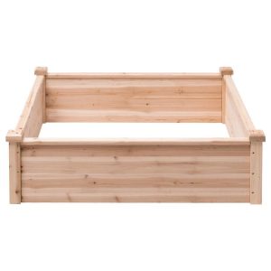 Wooden Square Garden Vegetable Flower Bed  |   Raised Garden Beds Garden Raised Garden Beds