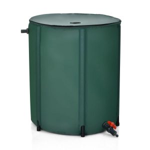 53 Gallon Portable Collapsible Rain Barrel Water Collector Green |   Garden Tools Garden Garden Tools