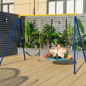 2-Pack Swing Set Swing Seat Replacement and Saucer Tree Swing (Without Stand)  |   Swing & Playsets Outdoor Play Swing & Playsets